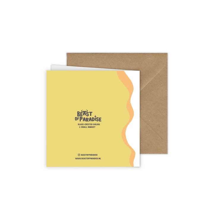 Beast of Paradise - Vendita all'ingrosso Biglietti di auguri - Biglietti di Auguri con Uccelli, Set di 10 Biglietti, Biglietti di Auguri con Animali15