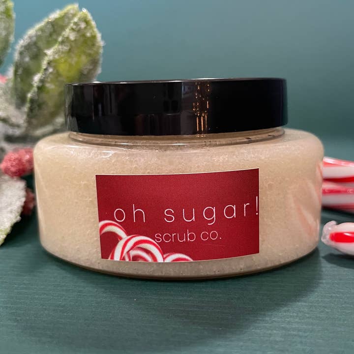 Candy Cane Sugar Scrub voor het lichaam - Klein voor wholesale door oh sugar!
