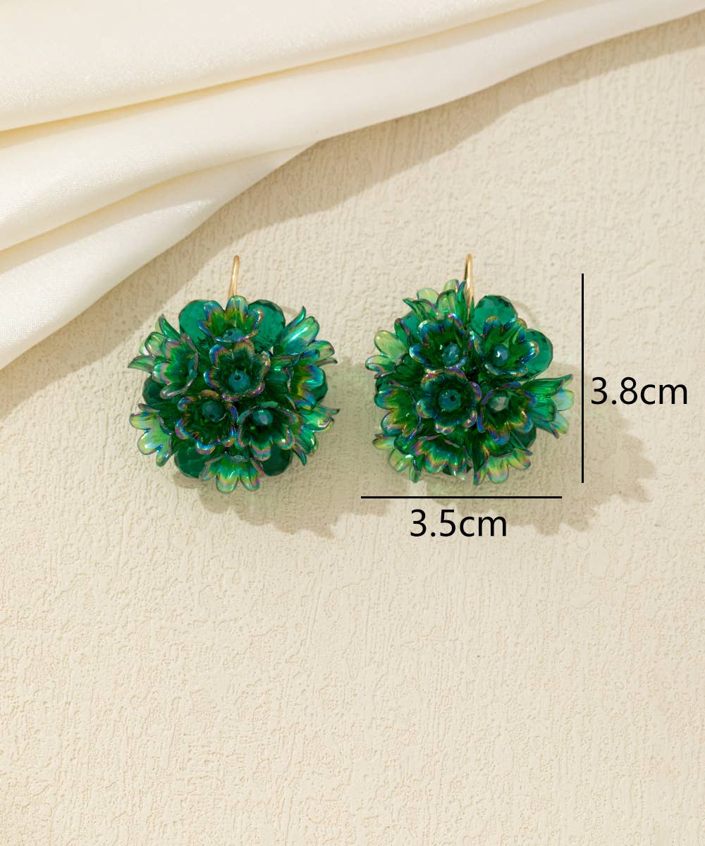 Blossom bijoux – wholesale Hängande örhängen – Blom- och pärlhängande örhängen – 26AHBOL0573