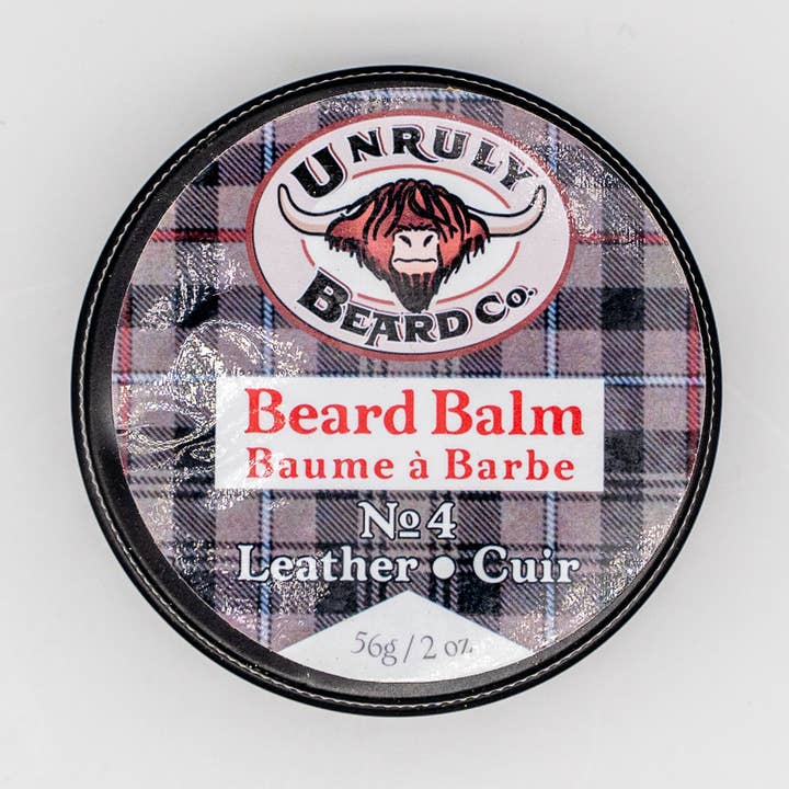 Baume à barbe - Cuir n° 4 pour la vente par Unruly Beard Co