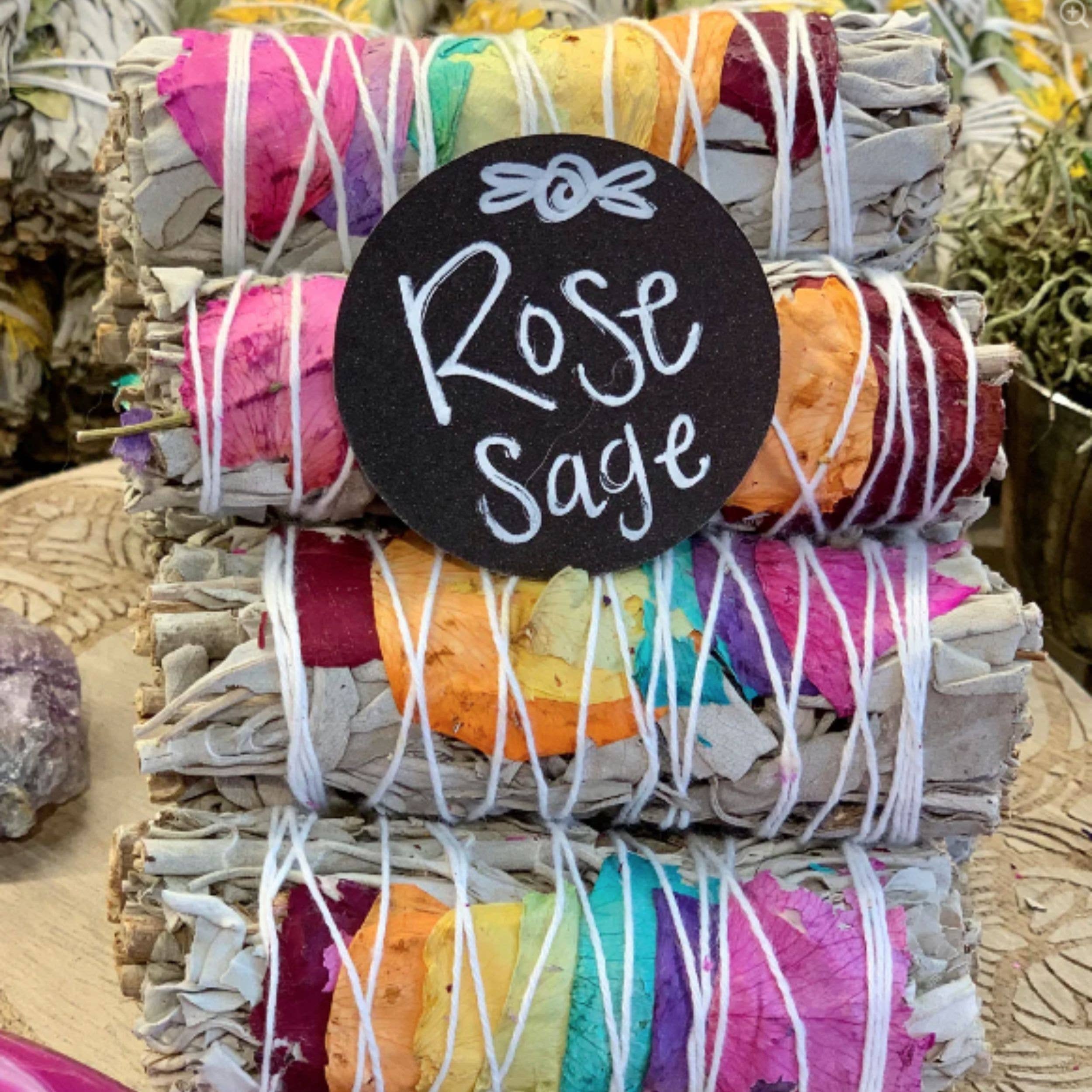 Orglamix – wholesale Salviabunt – Orglamix högvibrerande kit med salvia, rökelsepinnar och kristaller16