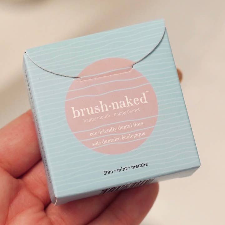 Corn Fibre Dental Floss — Plastic-Free — 50 m for wholesale by Brush Naked