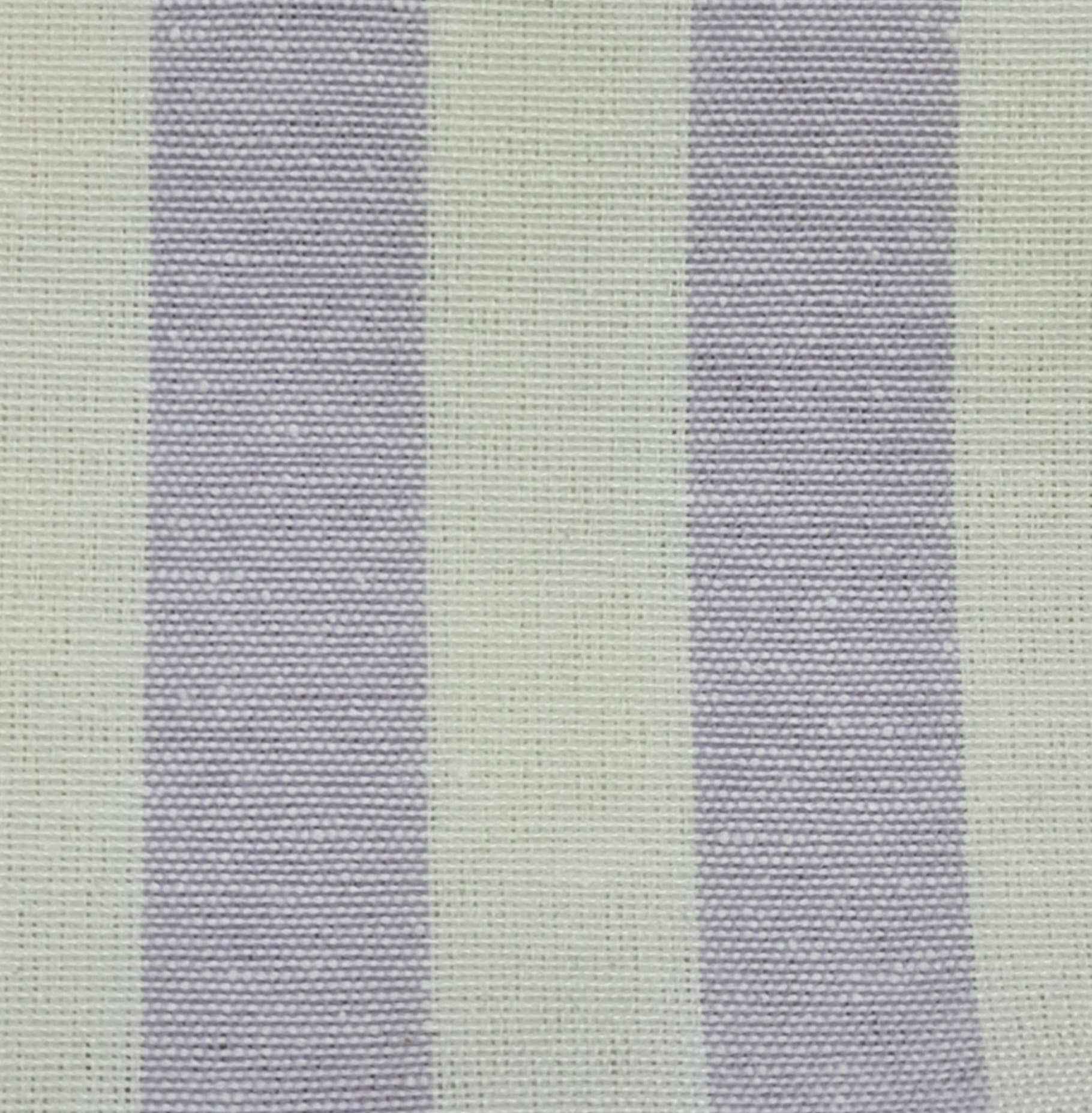 Lunaria Lab - Wholesale Christmas Decoration - Padded Bow in Wide Striped Cotton 14x15cm12