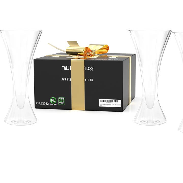 Lemonsoda - Wholesale Cocktail/Liquor Glass - Double Walled Cocktail Martini Glasses -7 fl. oz (1pc)