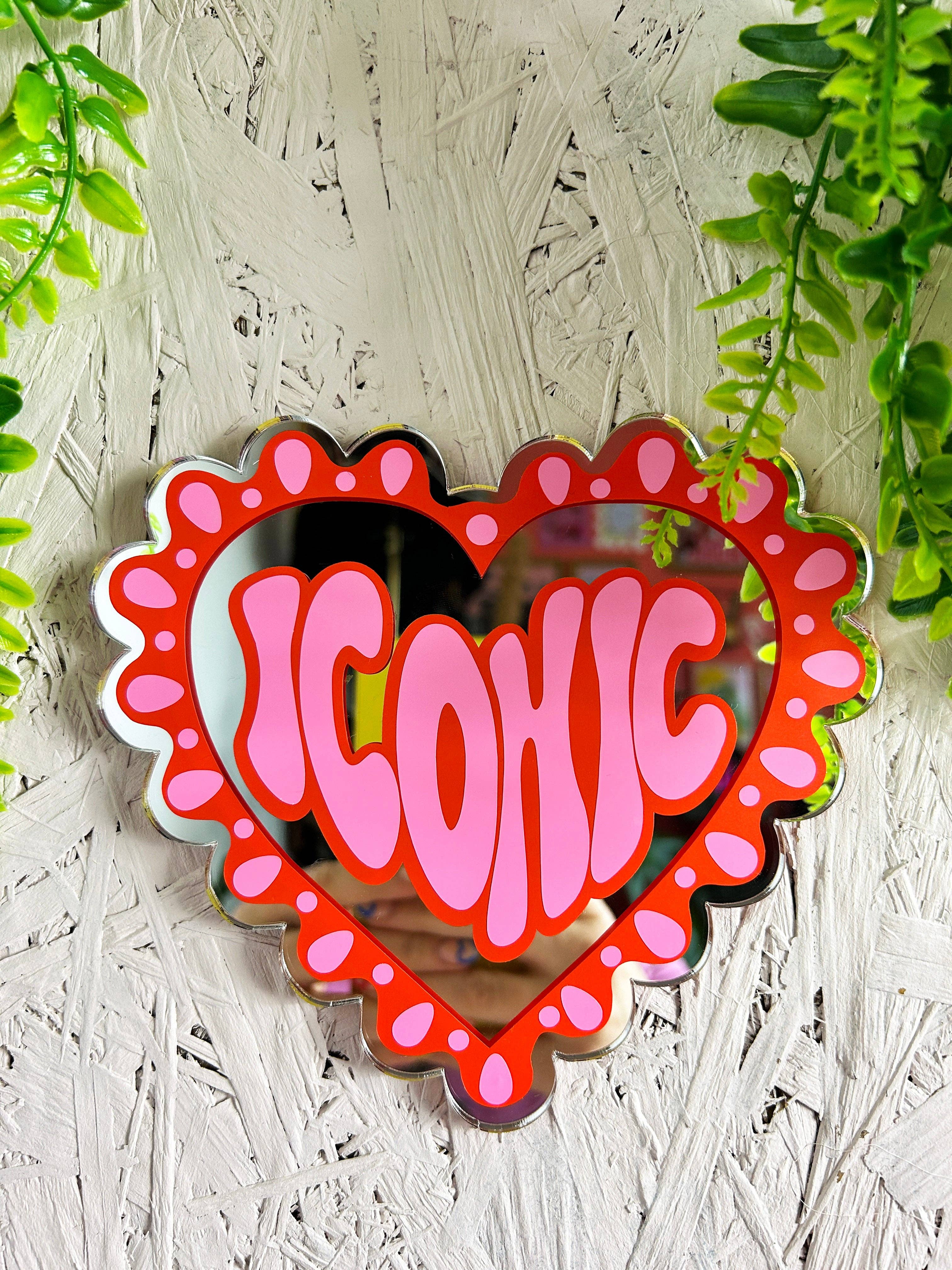 Printed Weird - Vente Miroir mural - Miroir You are ICONIC4