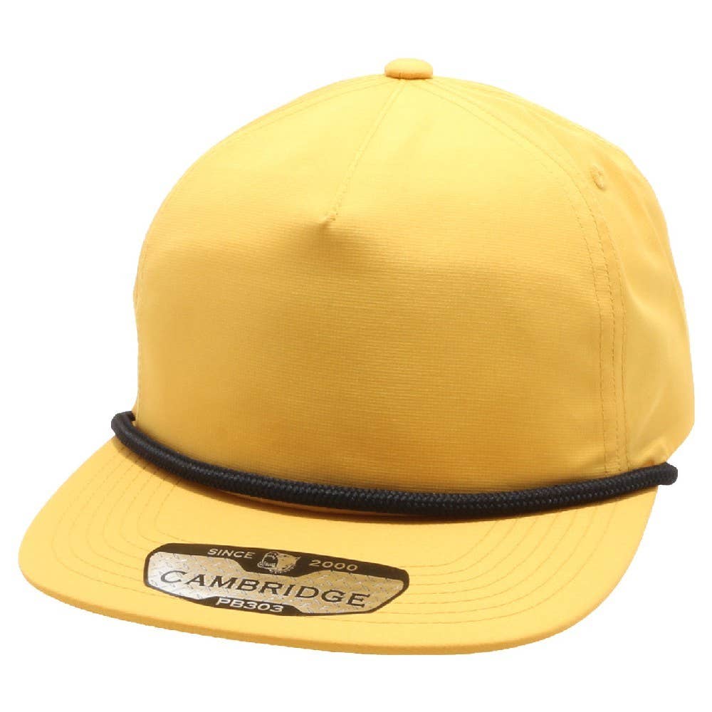 DOBBI - Vente Casquette à visière plate – unisexe - CORDE À 5 PANNEAUX CAMBRIDGE NON STRUCTURÉE7