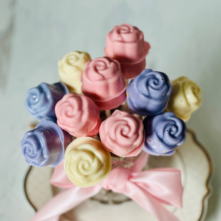 Chocolates Unlimited by Denise - Wholesale Chocolate Covered Sweets - Chocolate Marshmallow Roses0