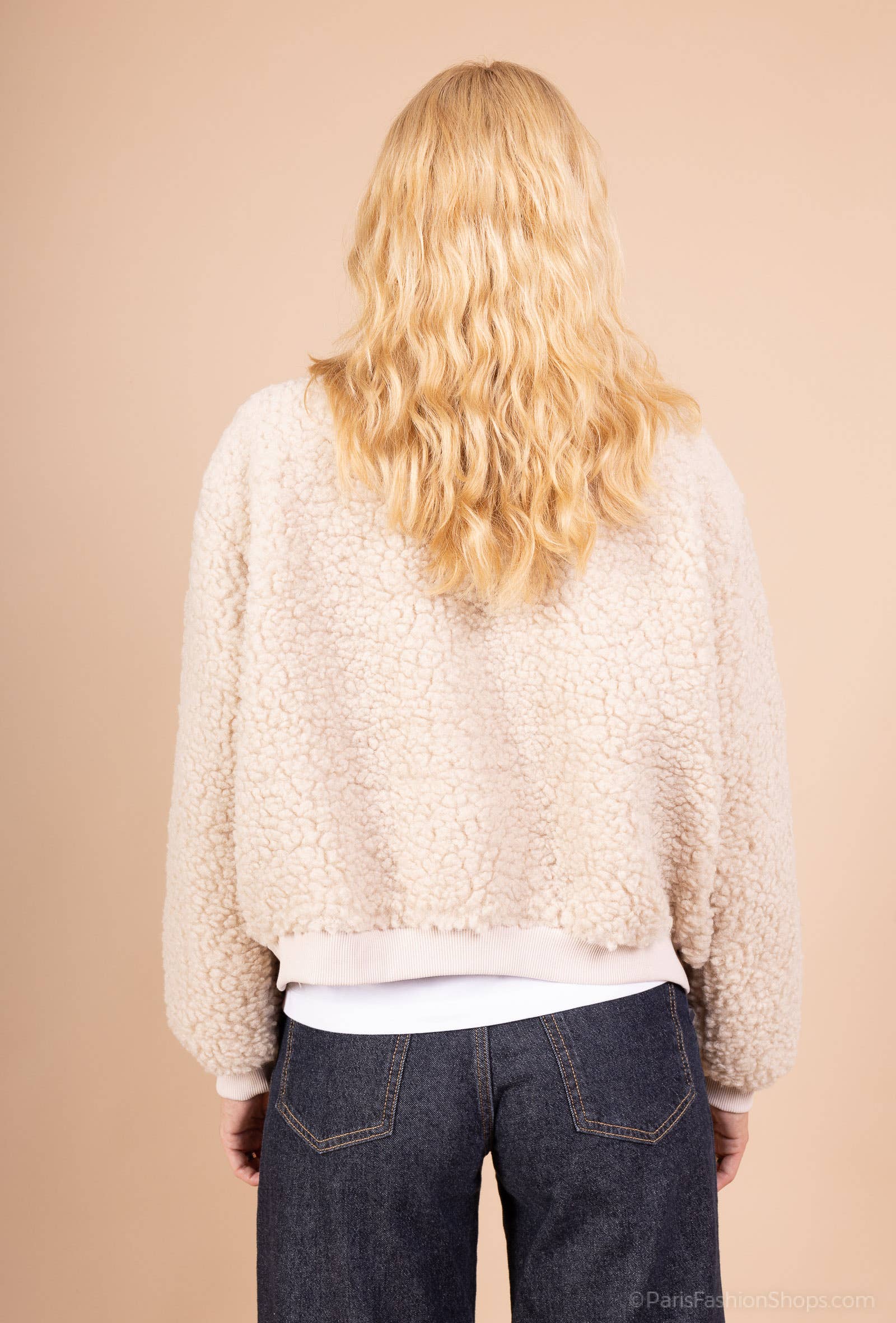 Pépouz' Paris - Wholesale Bomberjack - Dames - Oversized bomberjack in boucle PV25284