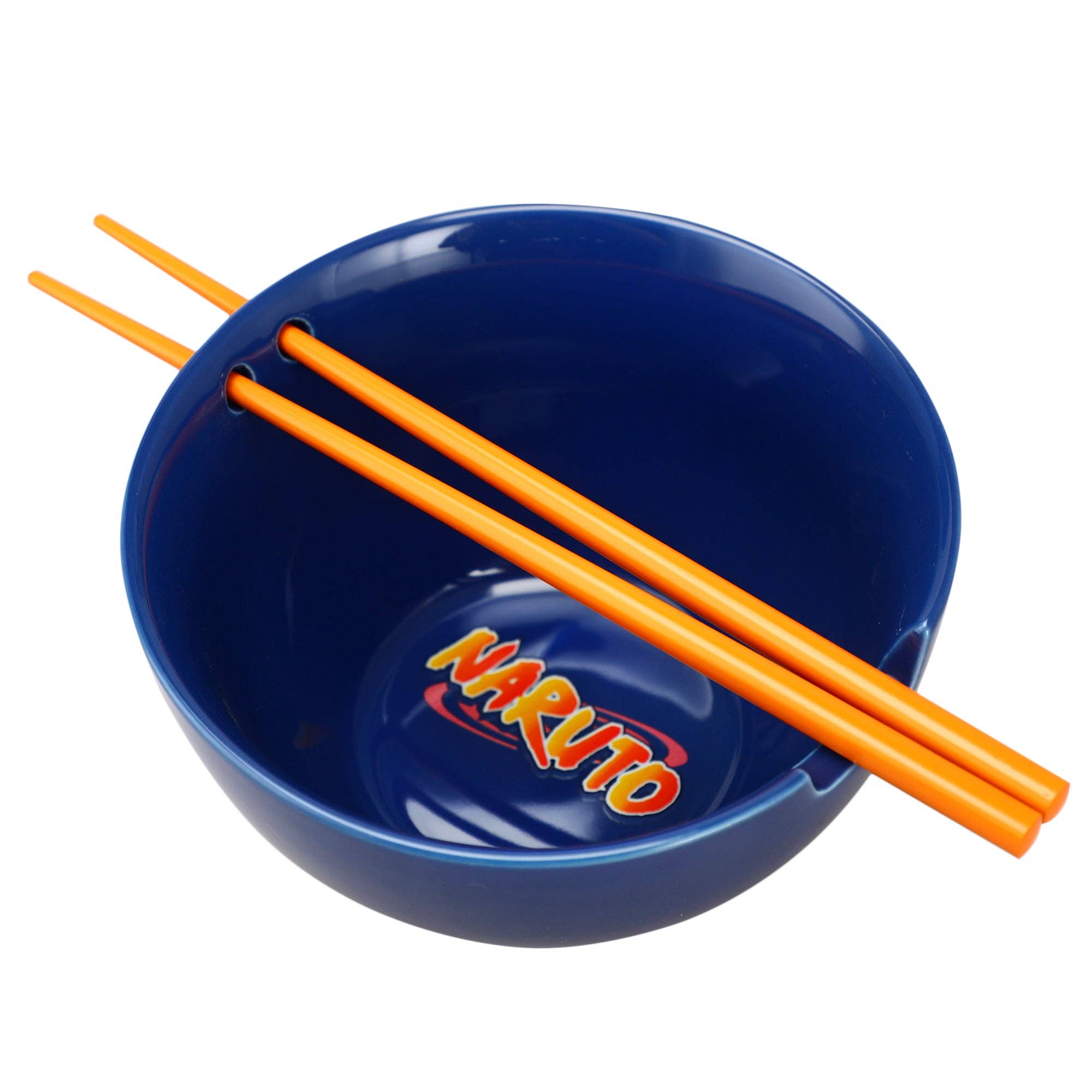 Bioworld Merchandising - Wholesale Bowl - Naruto Uzumaki Eating Noodles 20 oz Ramen Bowl With Chopsticks2