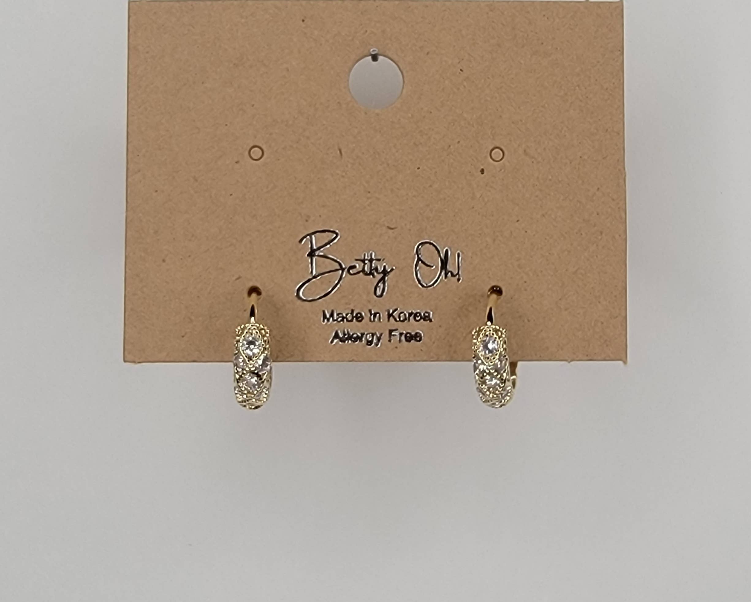 BETTYOH INC - Vendita all'ingrosso Orecchini a cerchio - HUGGIE HOOP.3