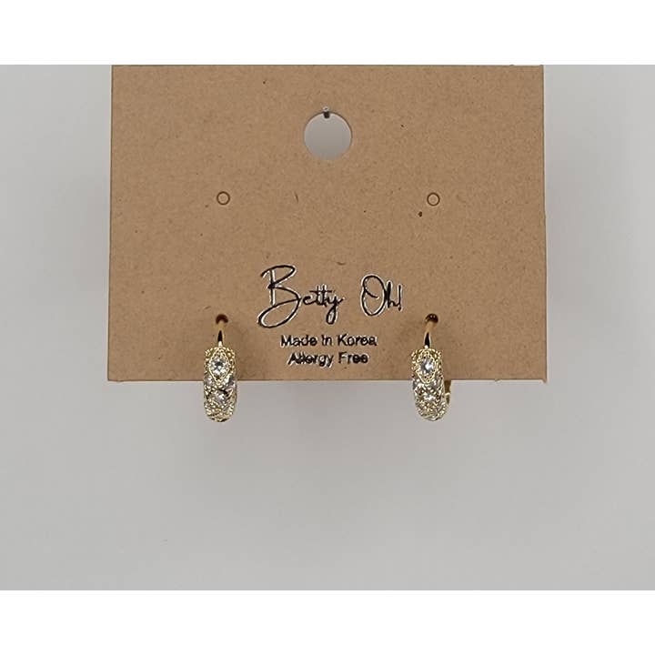 BETTYOH INC - Vendita all'ingrosso Orecchini a cerchio - HUGGIE HOOP.3