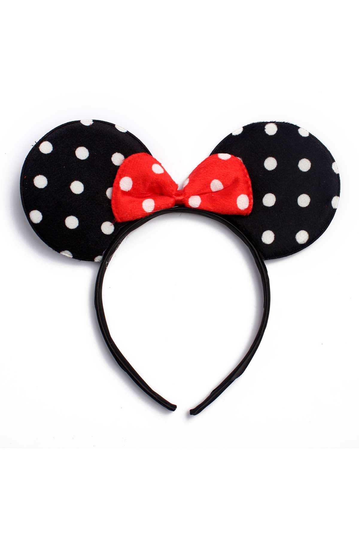 MYS Wholesale Inc - Wholesale Fashion Headband - Women's - Polka Dots Mouse Ear Hair Band3
