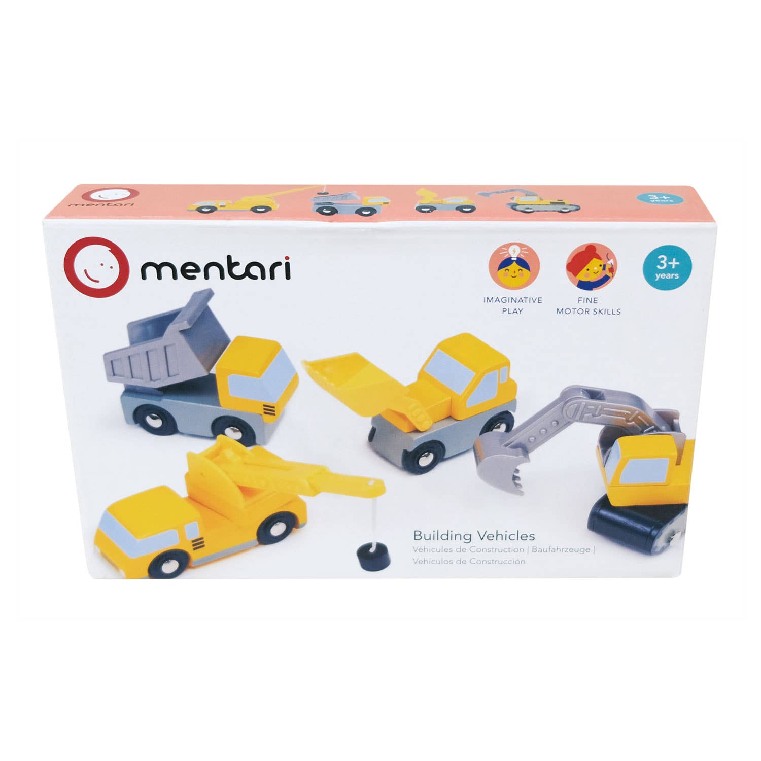 Mentari Toys - Wholesale Toy Car/Truck - Kids - 4-Piece Kids' Construction Vehicle Toy Set8