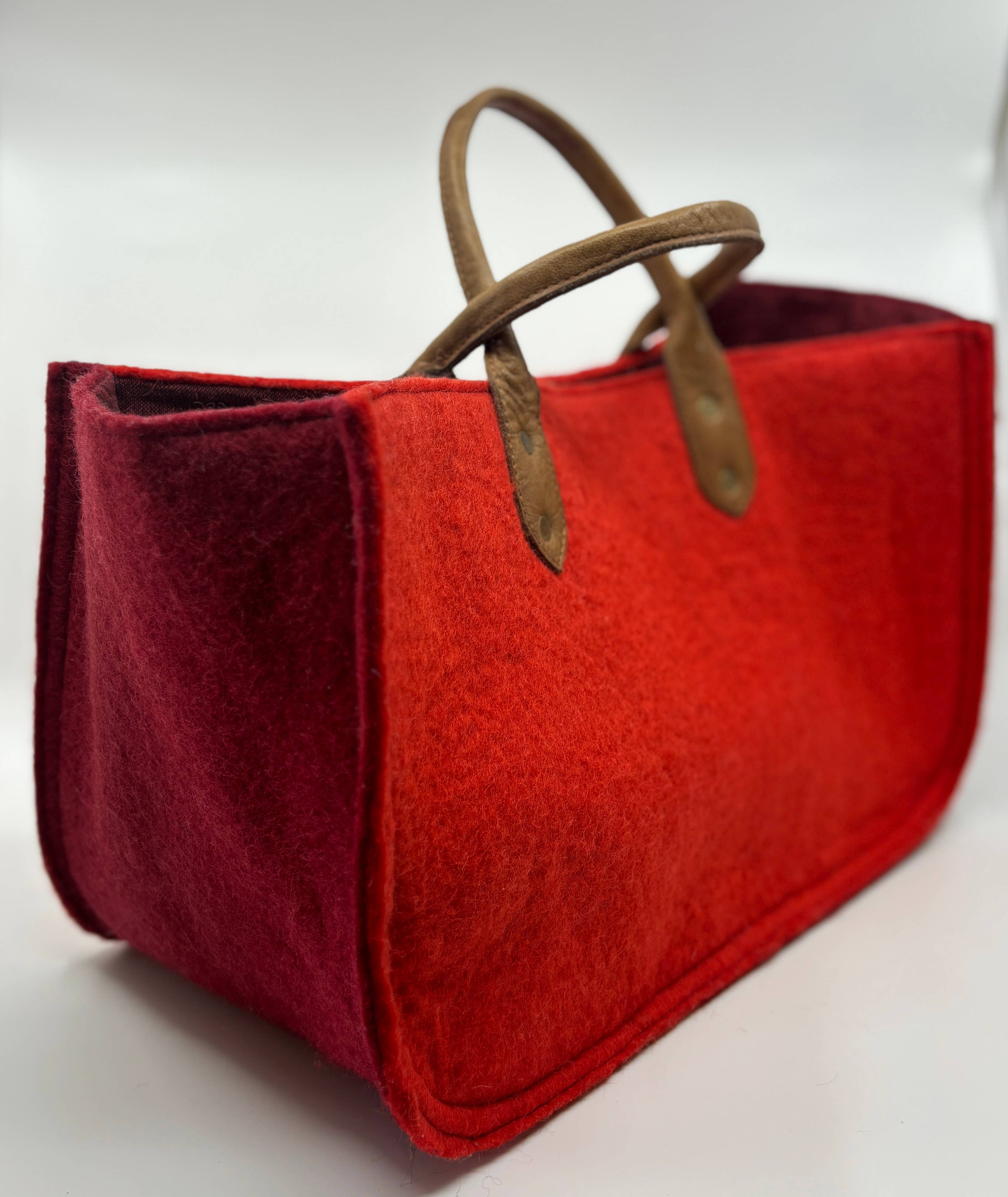 Fibres of Life - Wool & Felt - Wholesale Tote Bag - Women's - The Grab-&-Go Carry All | Felt Wool Tote Bag | Soft Yarn Bag9