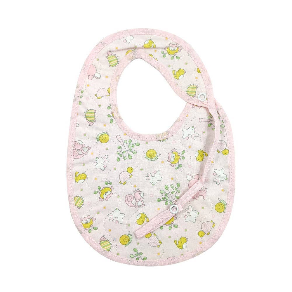 Almatex srl – Engroshandel Hagesmæk - Baby – HOMER hagesmæk cm.19x25 med quiltet lærred sutterholder0