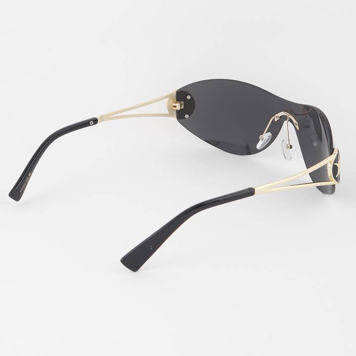 MISCHIARE Occhiali da sole Star Shield senza montatura in vendita all'ingrosso su Faire4