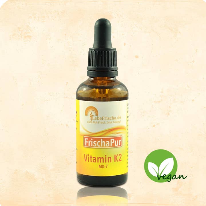 LebeFrischa Vitamine K2 druppels MK7 all-Trans 99,7 % 50 ml voor wholesale door LebeFrischa