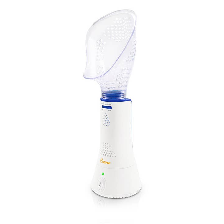 Corded Steam Inhaler with Vapor Pad Tray & Auto Shut-Off for wholesale by Crane USA