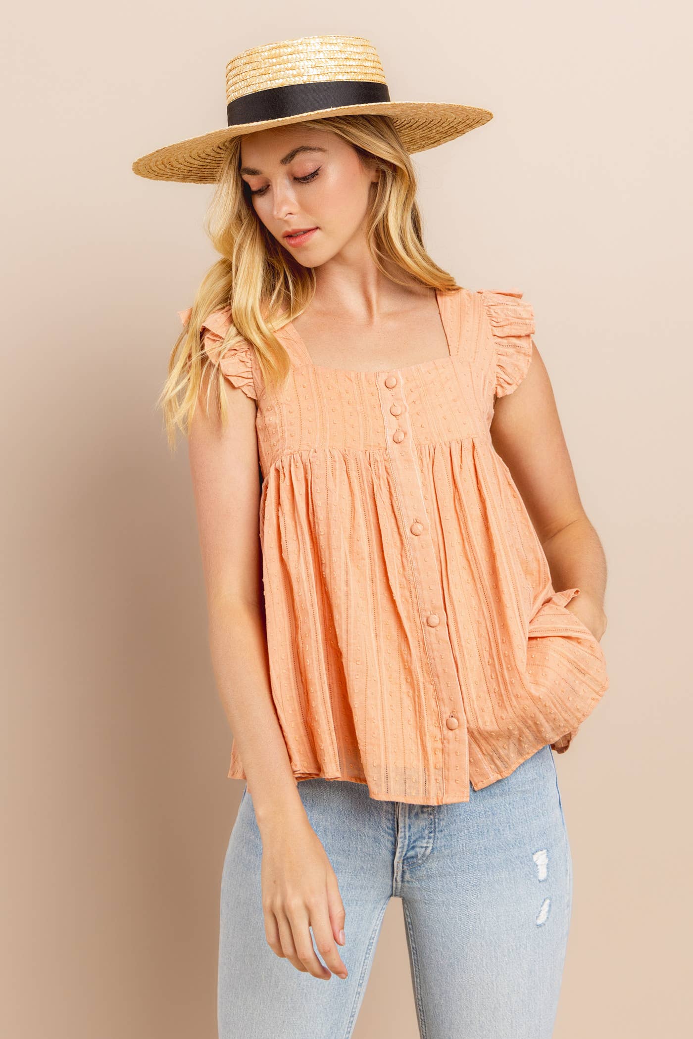 AIBLEE - Vendita all'ingrosso Camicetta - Donna - Blusa con fondo svasato9