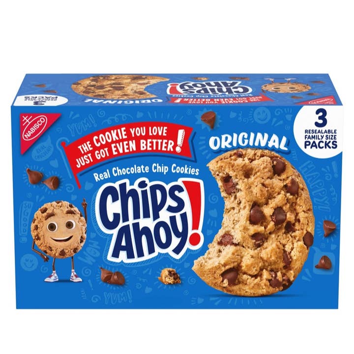Majestic Wholesale – wholesale Biscuit – CHIPS AHOY! Chocolate Chip Cookies, Family Size, 18.2 oz., 3