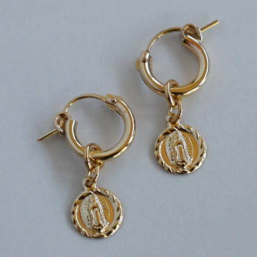 SOM EN JOMFRU GULD HOOPS for engroshandel hos GldSol