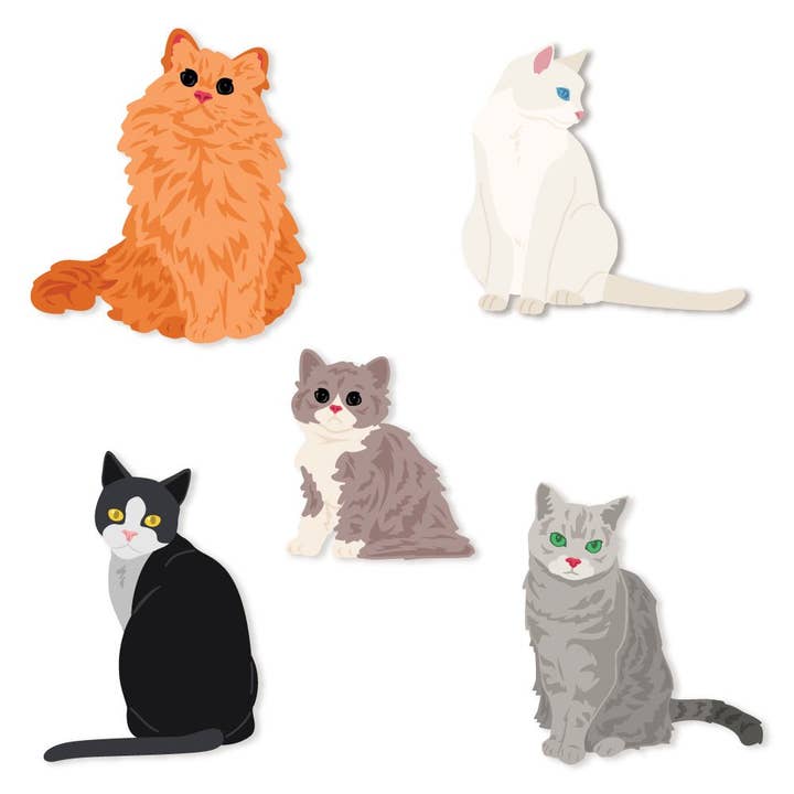 Couches Charmantes : Chats - Découpes Honey Cuts - Matrices Autonomes pour la vente par Honey Bee Stamps