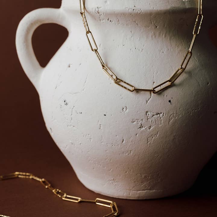 Natalie Borton Designs - Wholesale Link & Chain Necklace - Marlowe Link Chain6