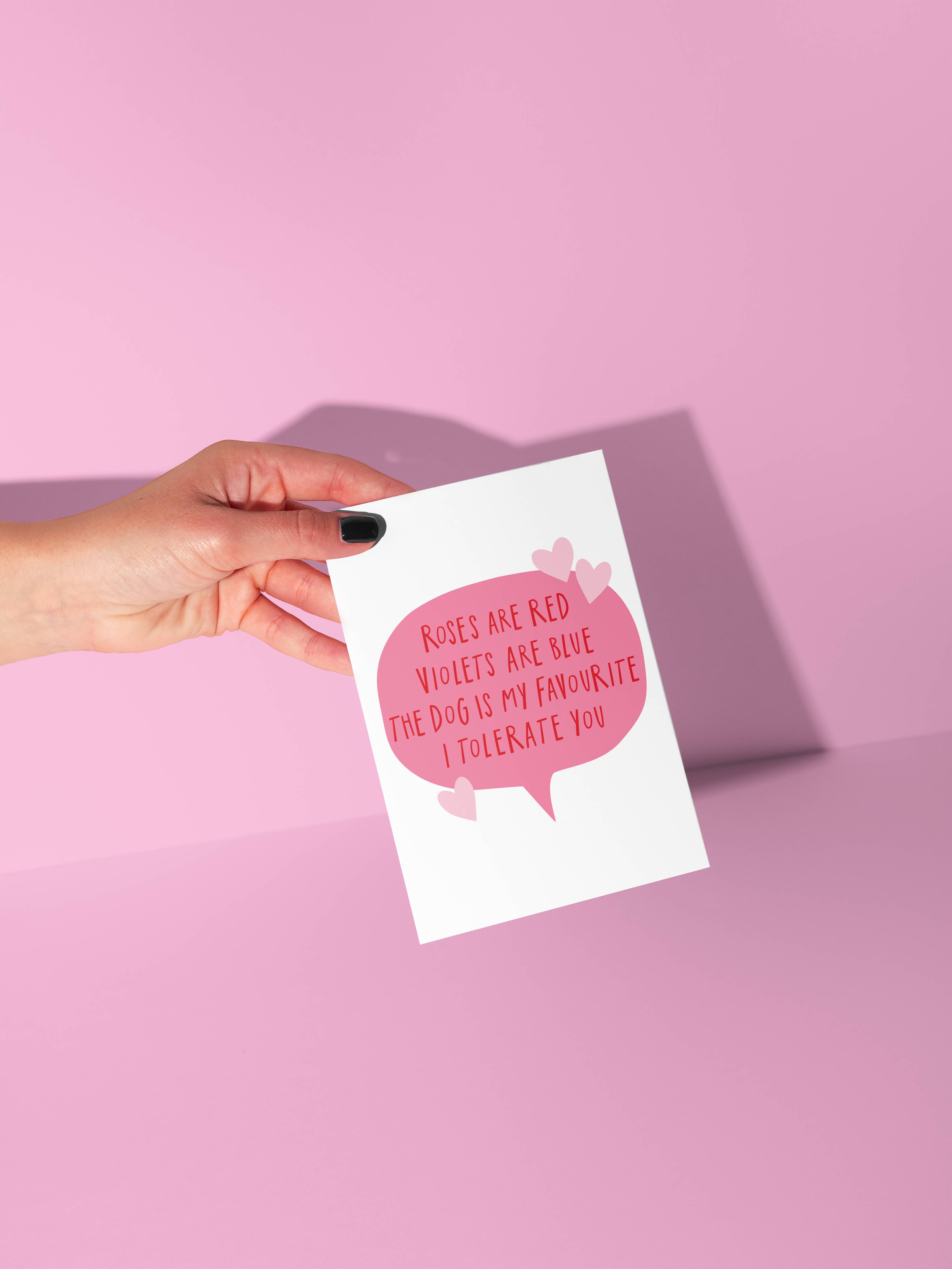 Joanne de Pace Design Studio - Wholesale Valentine's Day Card - Funny Dog Valentine's Card | Dog Humour | Dog Card2