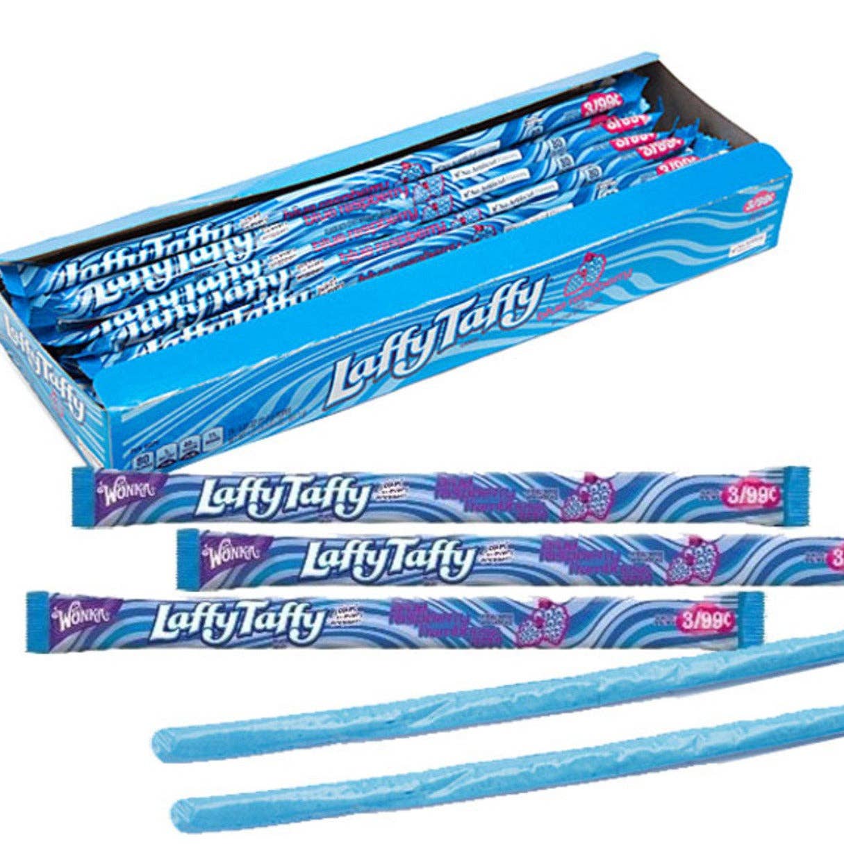 I Got Your Candy - Wholesale Taffy - Laffy Taffy Rope Blue Raspberry .81oz - 24ct1
