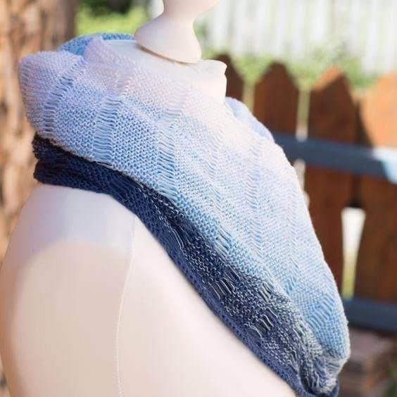 Breiset Zomerloop "Chiemseetraum" voor wholesale door Chiemseegarn