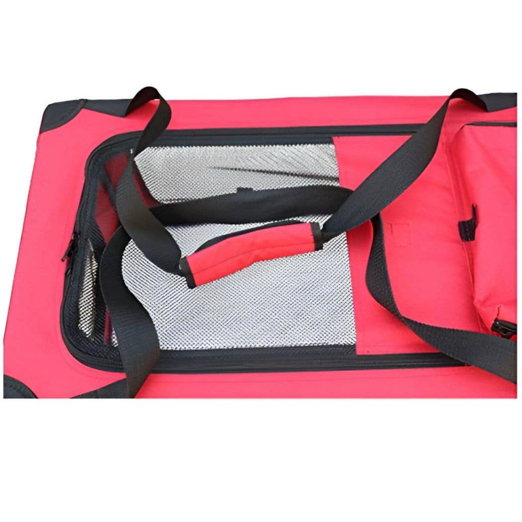 HugglePets - Vente Caisse de transport – chat et chien - Sac de transport pliable HugglePets en tissu pour animaux13