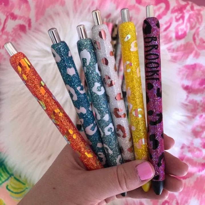 Penna glitter per la vendita all'ingrosso da parte di The Pink Peach