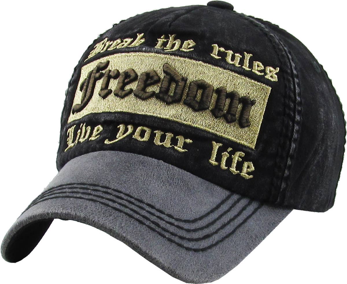 KBETHOS - Wholesale Baseball Cap - Men's - Freedom Vintage Ballcap10