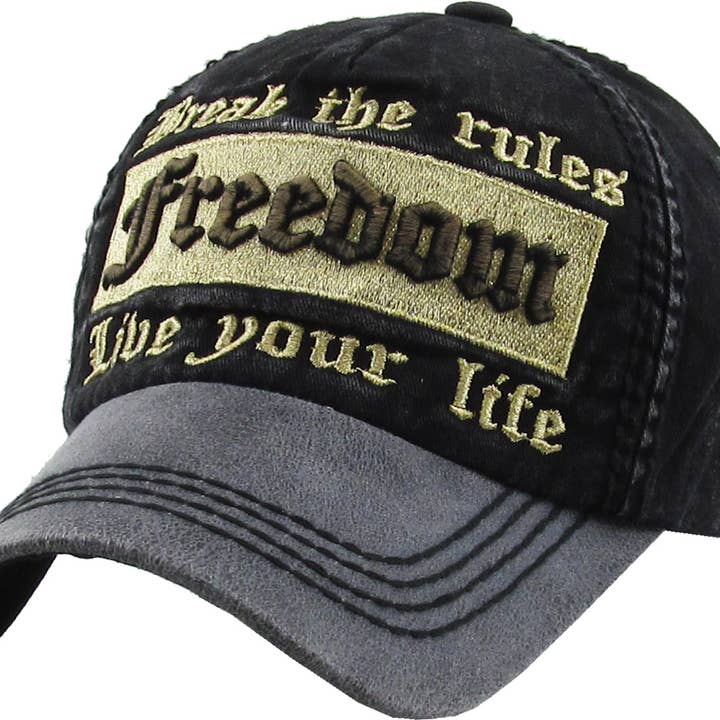 KBETHOS - Wholesale Baseball Cap - Men's - Freedom Vintage Ballcap10