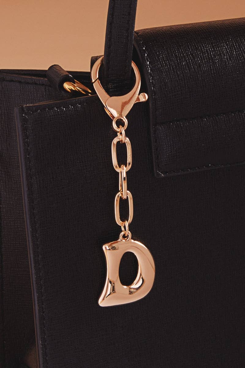 Designature New York – Großhandel Schlüsselanhänger – Damen – 4,5-Zoll Initial D Taschenanhänger Schlüsselanhänger3