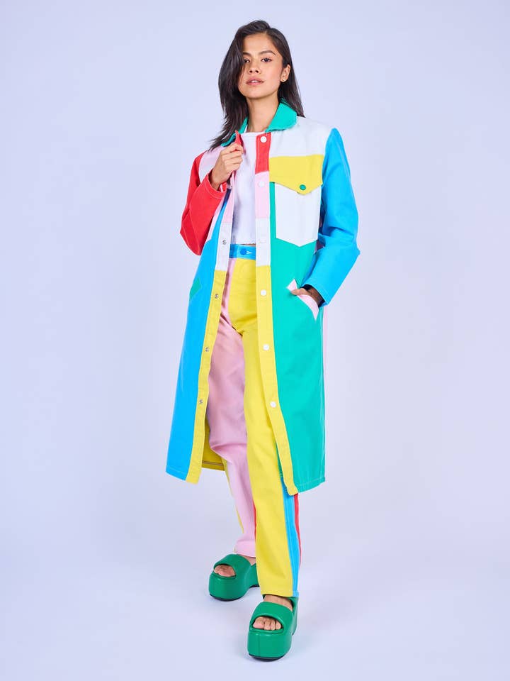 Cappotto di Jeans Playcraft per la vendita all'ingrosso da parte di Mokuyobi