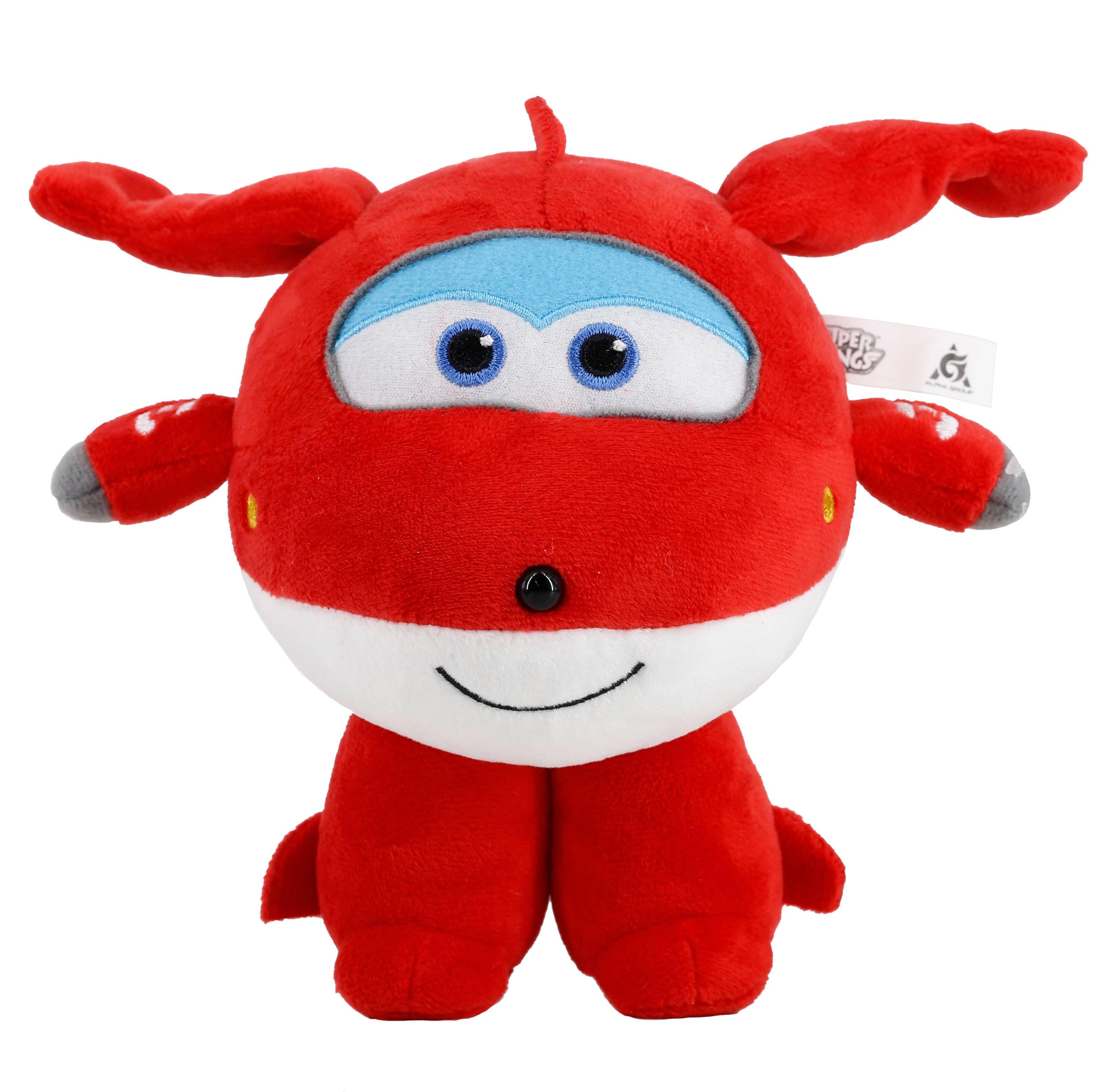 Alpha Toys - Wholesale Stuffed/Plush Toy - Kids & Baby - Super Wings Plush Toys 7" Jett plush and 7" Dizzy plush0