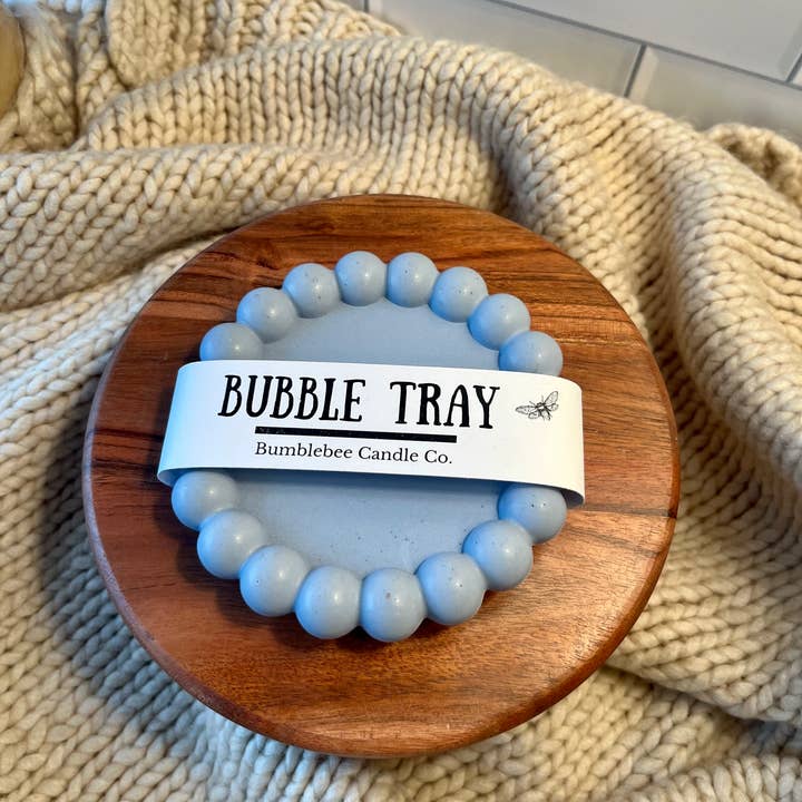 Bumblebee Candle Co. - Wholesale Candle Holder - Round Bubble Tray | Decorative Candle Coaster & Jewelry Dish4