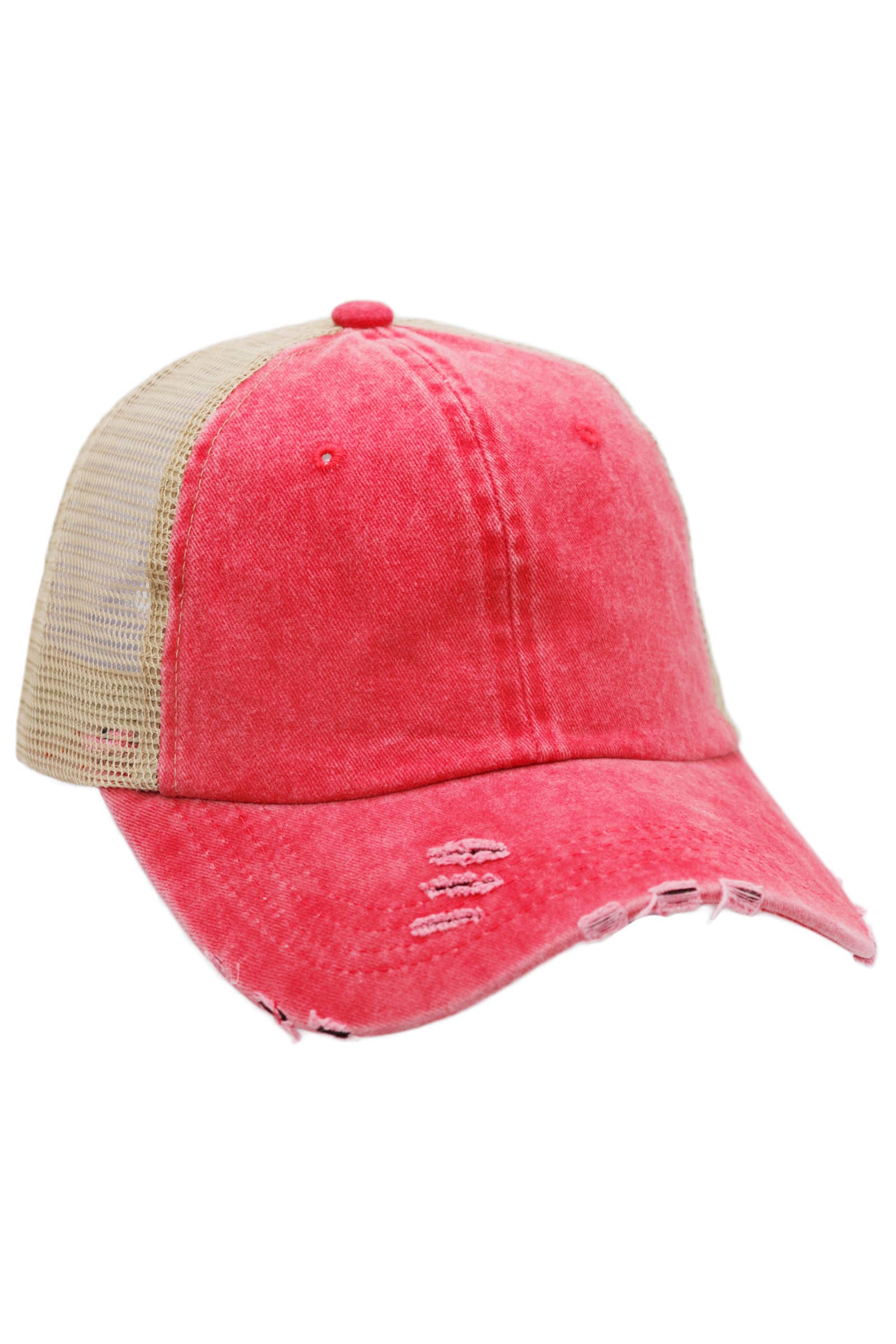 Cap Zone - Vente Casquette de camionneur – unisexe - Casquette de camionneur non structurée teinte en vêtement délavé bicolore8