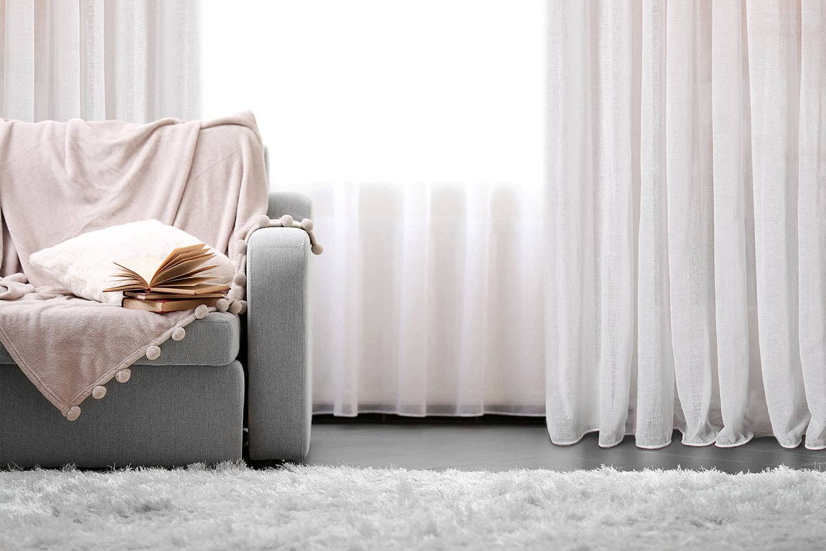 Casa Mia - Wholesale Curtain - Marbella Textured Linen Look Sheer Grommet Curtain 108" x 95"5