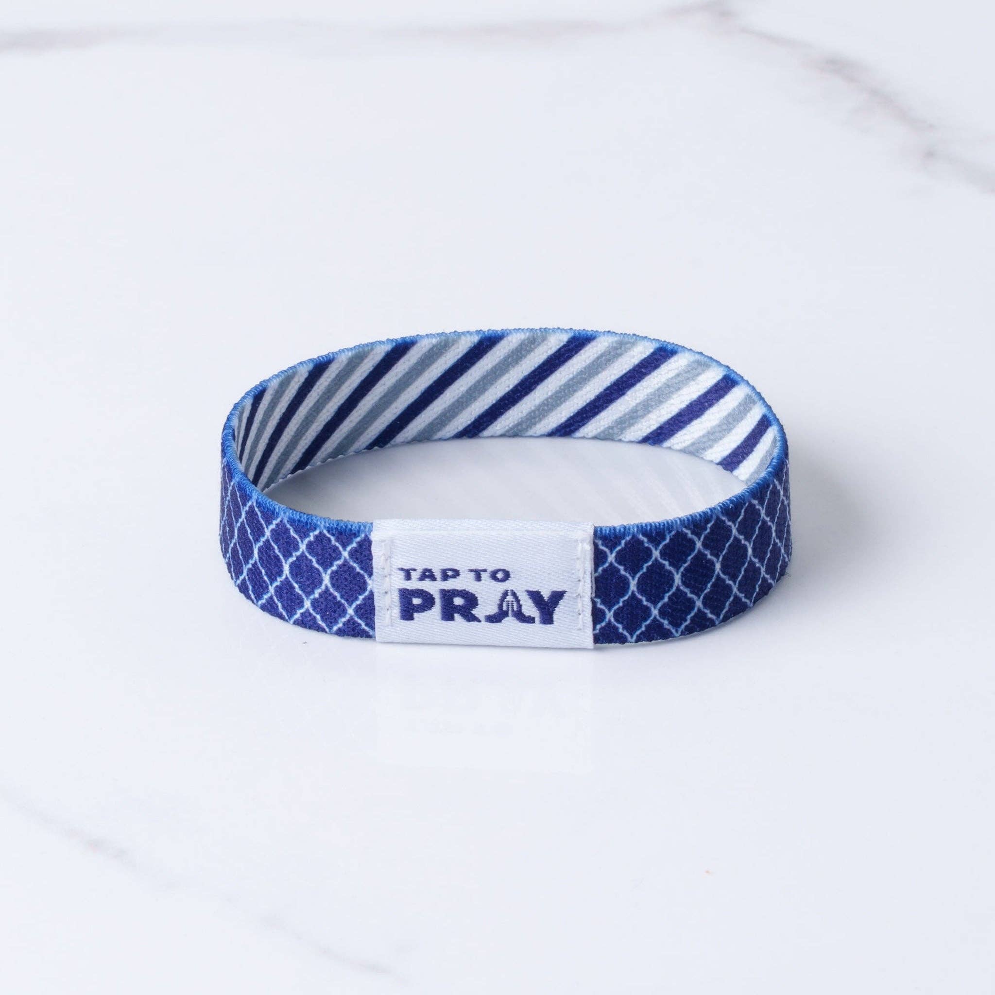 Versible - Wholesale Wristband - Tap To Pray® Wristband – Graphite & Ink3