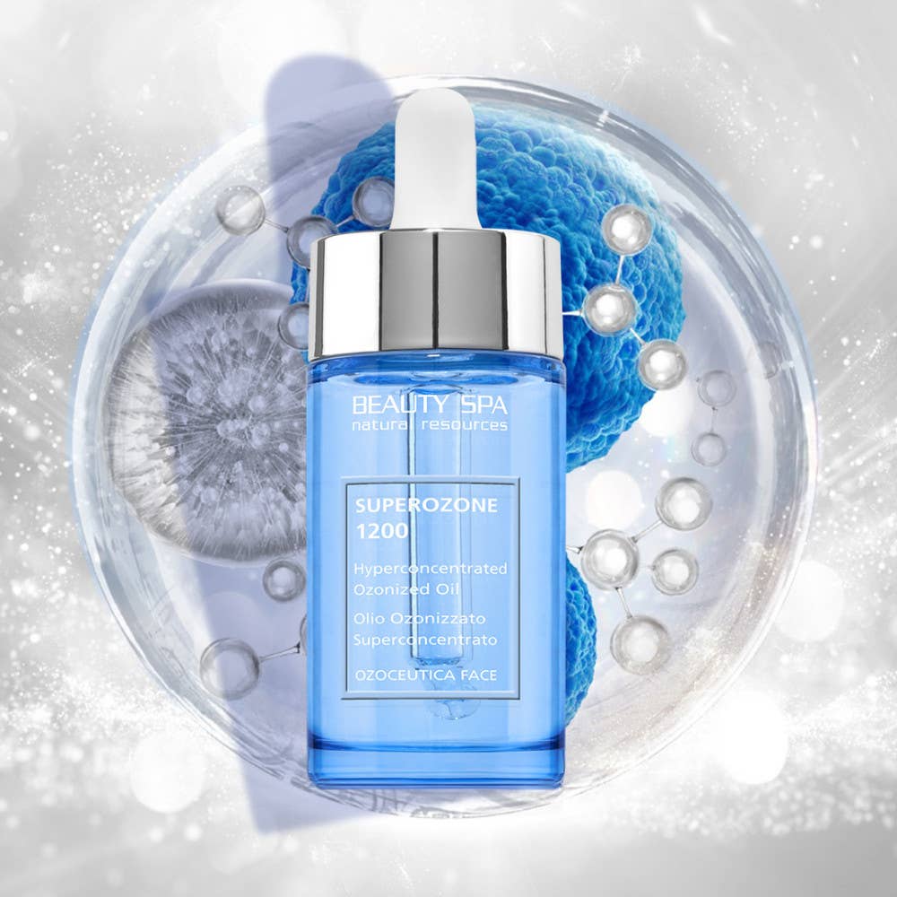 SPA INDUSTRY – Großhandel Bade-/Körperöl – Beauty Spa Konzentriertes Ozonisiertes Öl Superozon 1200, 30 ml1