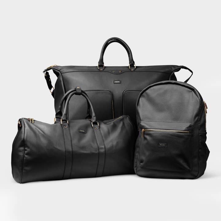 Executive Bag Set (Black and Gold) for wholesale by Packs