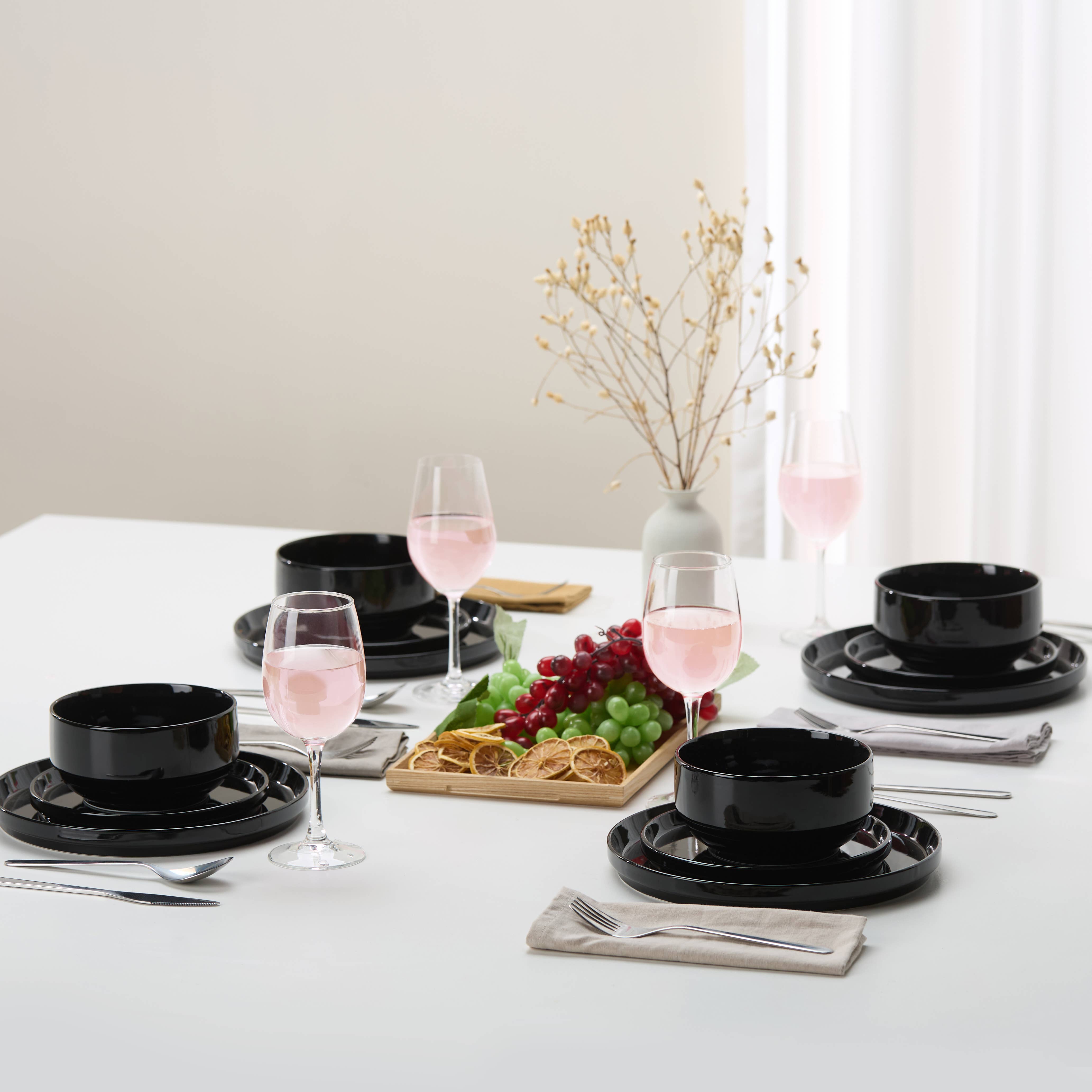 Kook - Wholesale Dinnerware Set - Kook Dinnerware Set, 12 Piece, Ceramic, Cambridge Classics
1