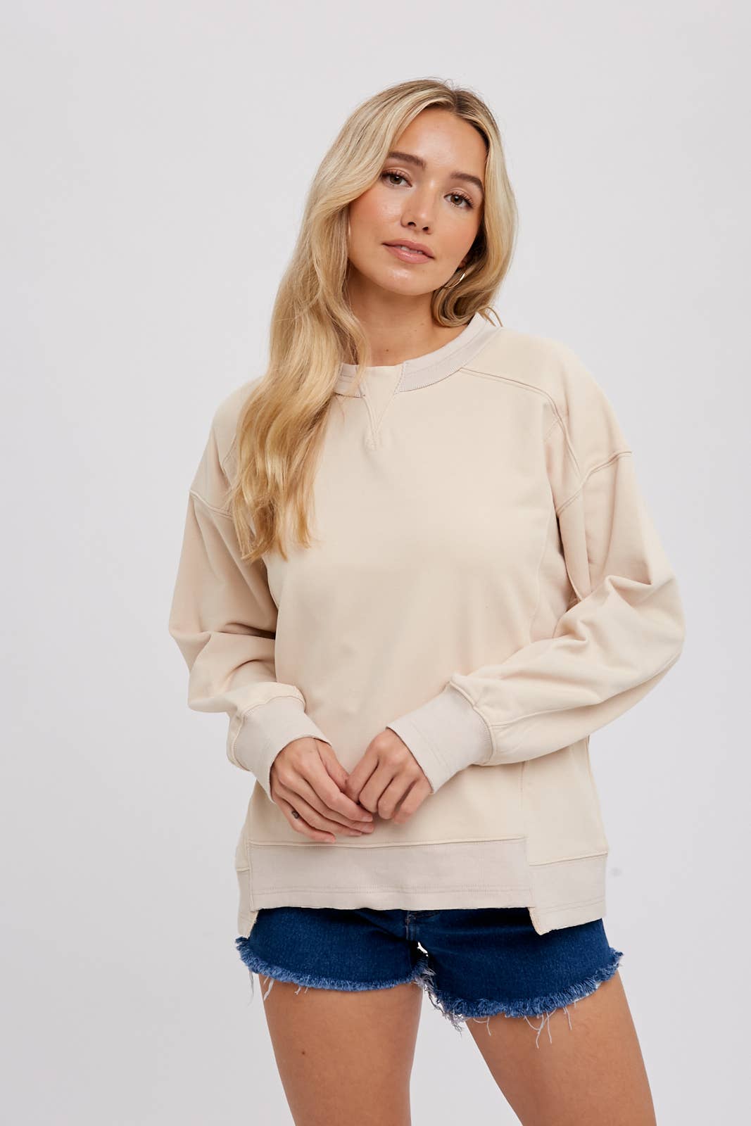 Bluivy - Wholesale Sweatshirt - Women's - BOXY SWEATSHIRT12