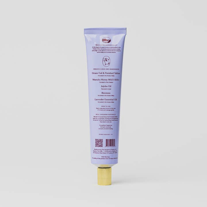 My Neighbor’s - Wholesale Hand Cream/Lotion - Manuka Honey & Lavender Tallow Hand Balm2