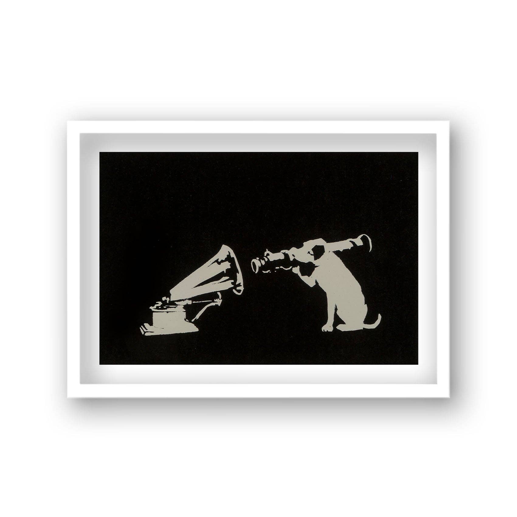 Gallery Print and Art – wholesale Art print – Banksy Print HMV Bazooka1