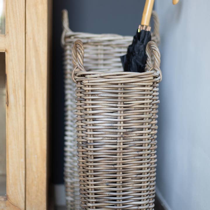 Basketly - Wholesale Umbrella Stand - Rattan Umbrella Stand