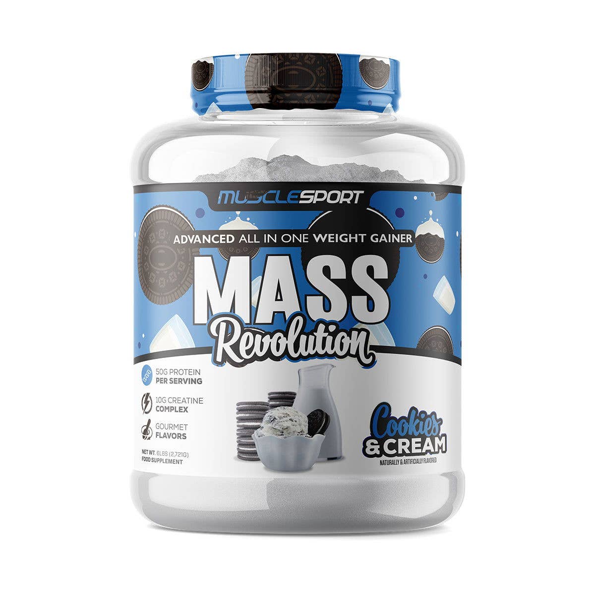MuscleSport - Wholesale Protein/Superfood Powder - Mass Revolution™ Mass Gainer 6lb9