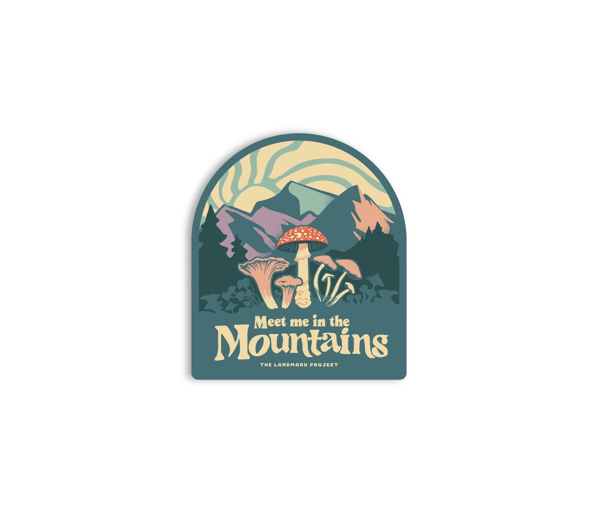 The Landmark Project - Wholesale Sticker - Meet Me in the Mountains Sticker1